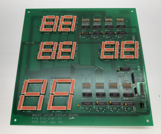 Wacky Gator Display Circuit Board