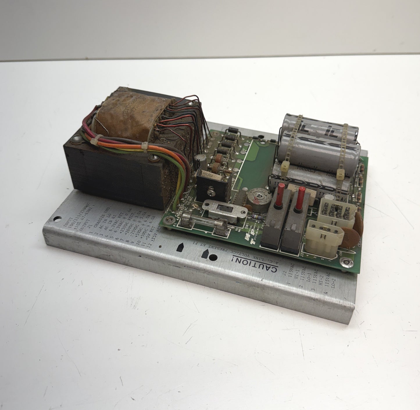 Dragon's Lair Power Supply Assembly / Transformer, Untested