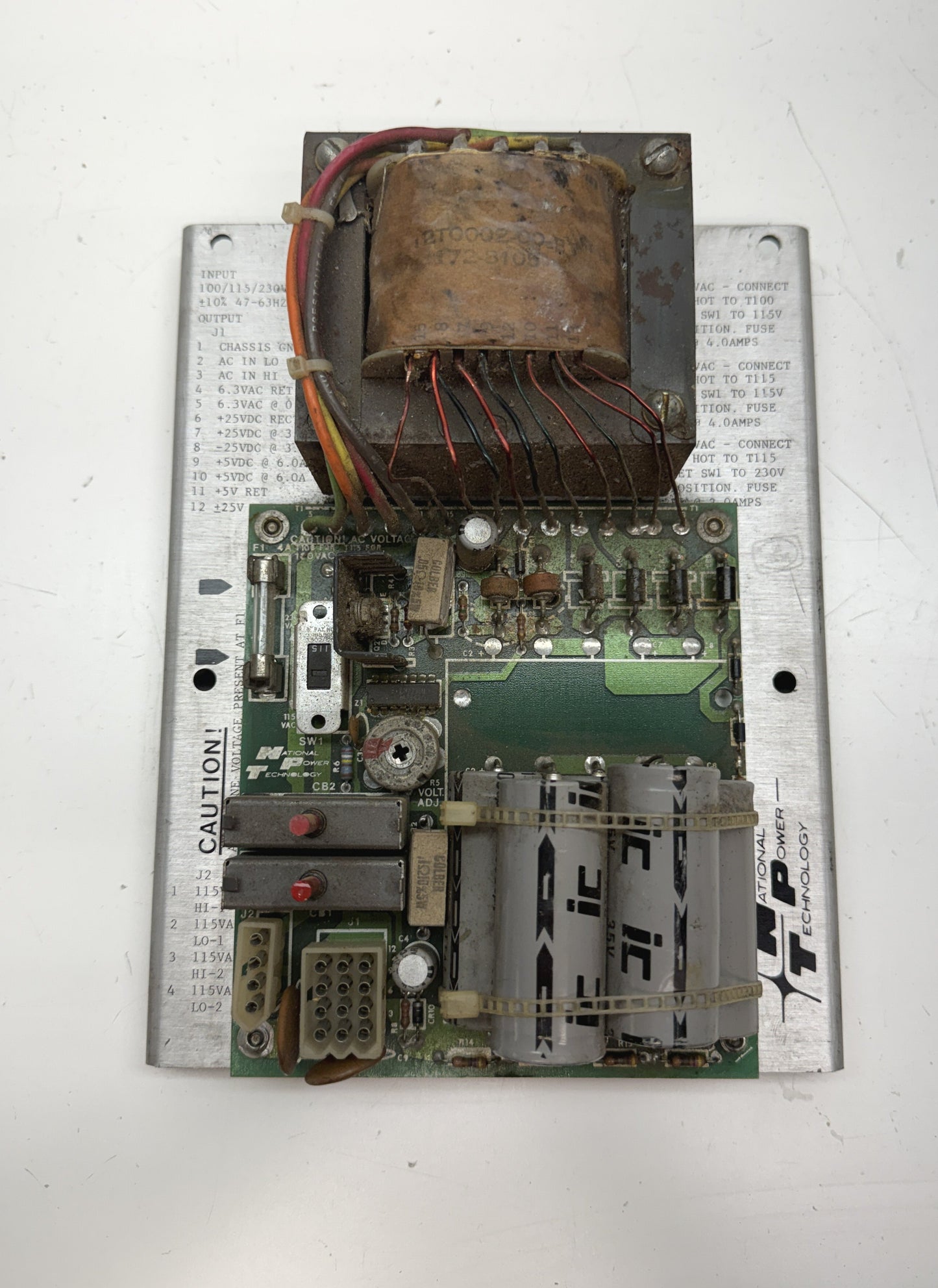 Dragon's Lair Power Supply Assembly / Transformer, Untested