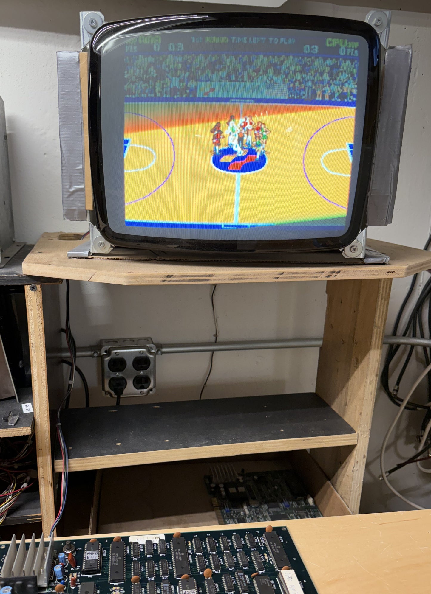 Double Dribble Jamma Circuit Board