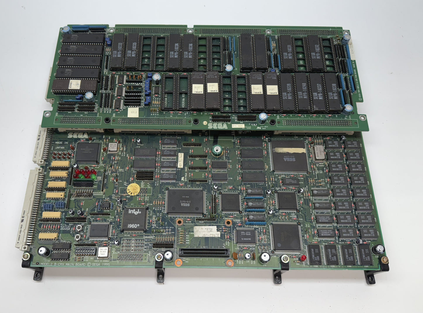 Indy 500 (Sega Model 2B) Circuit Board, Incomplete