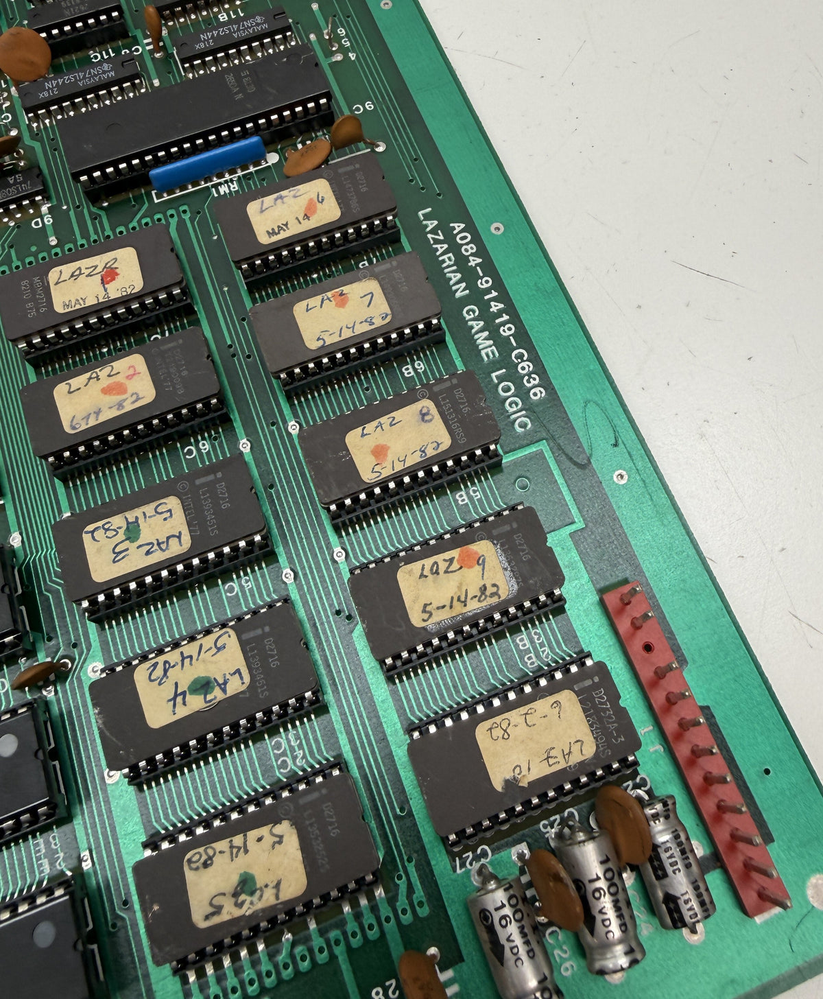 Lazarian Game Logic Circuit Board, Untested