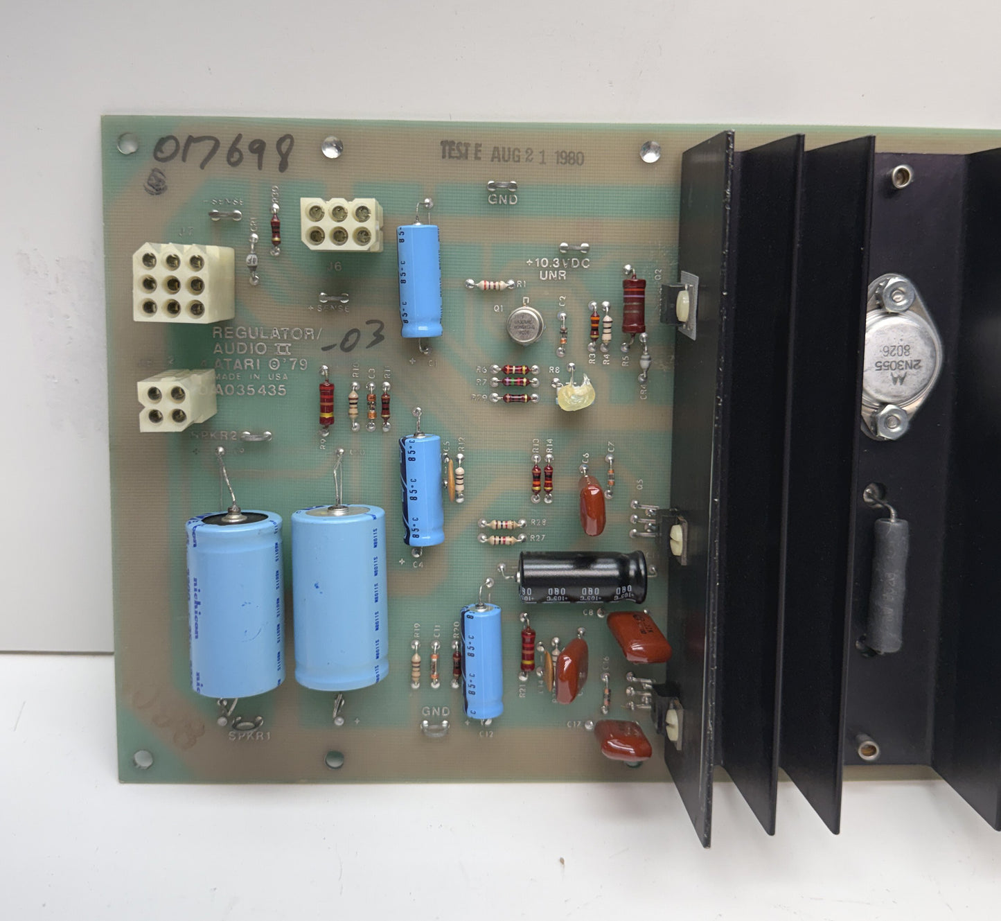 Regulator / Audio II-03 Board, Works