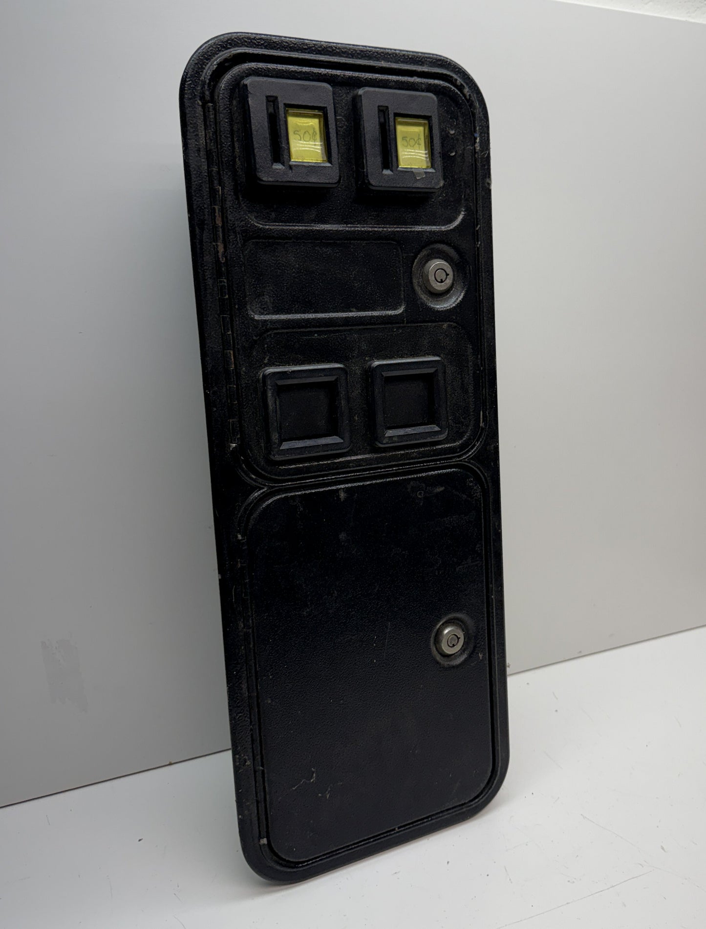 Over / Under 2-Slot Happ Controls Coin Door