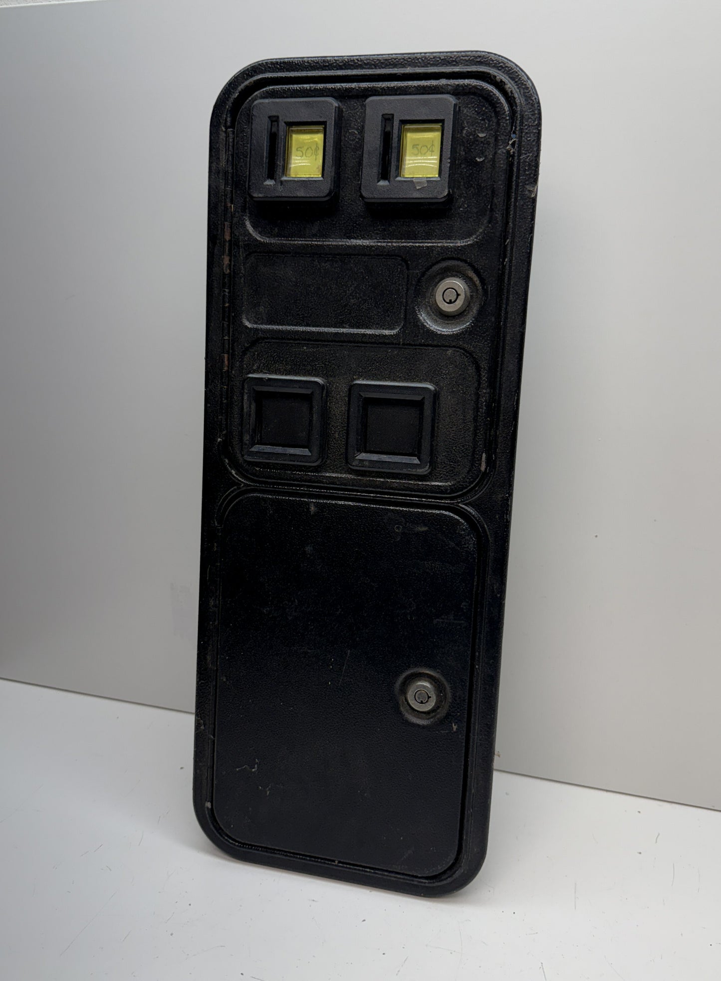Over / Under 2-Slot Happ Controls Coin Door