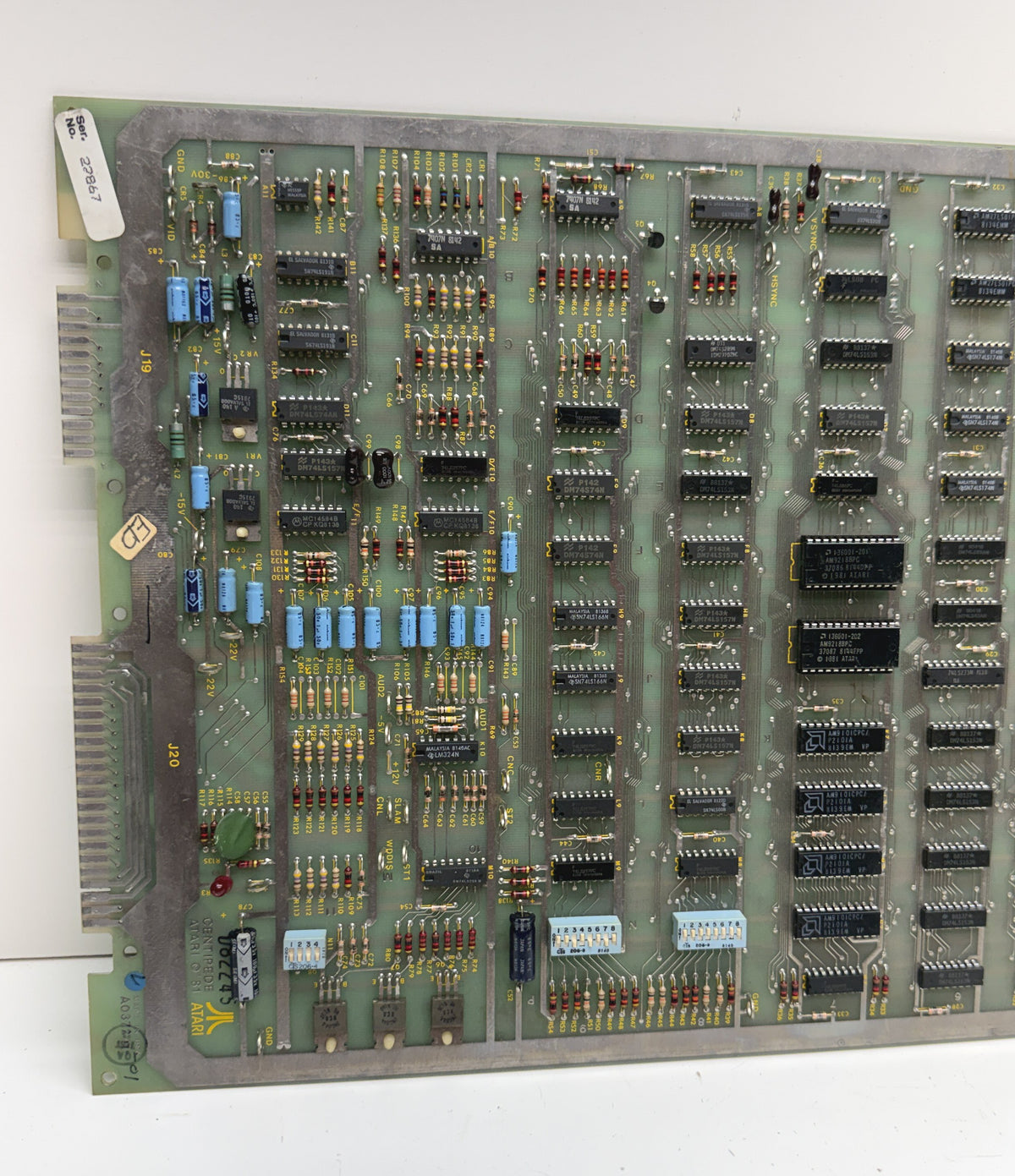 Centipede Circuit Board, Works