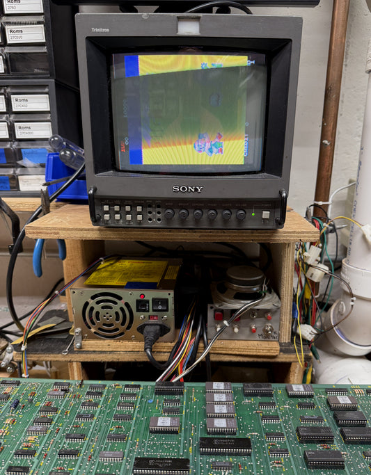 Dig Dug Circuit Board, Works