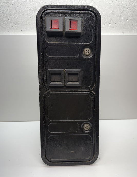 Coin Controls Over / Under 2-Slot Coin Door