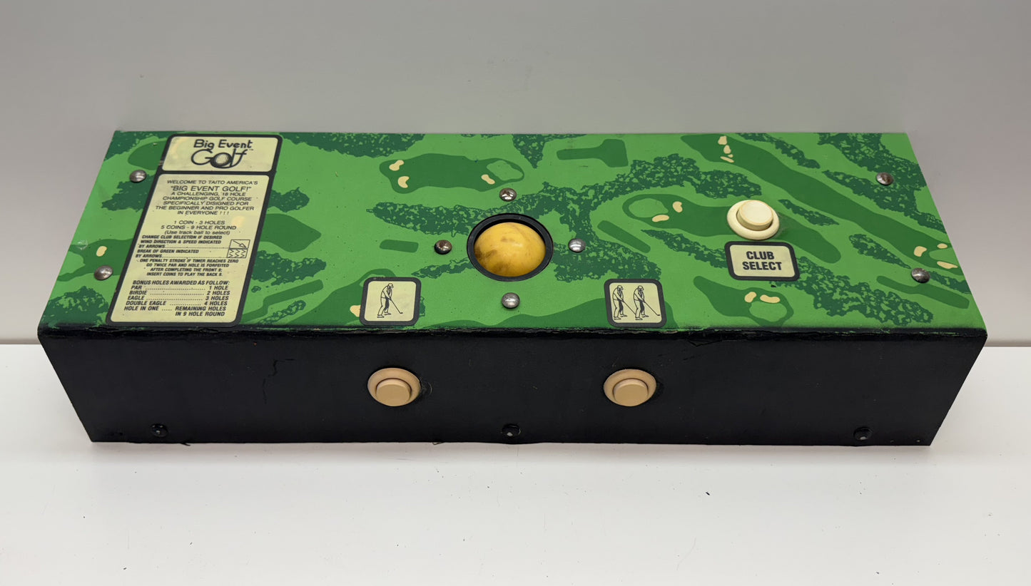 Big Event Golf (Converted Front Line) Control Panel