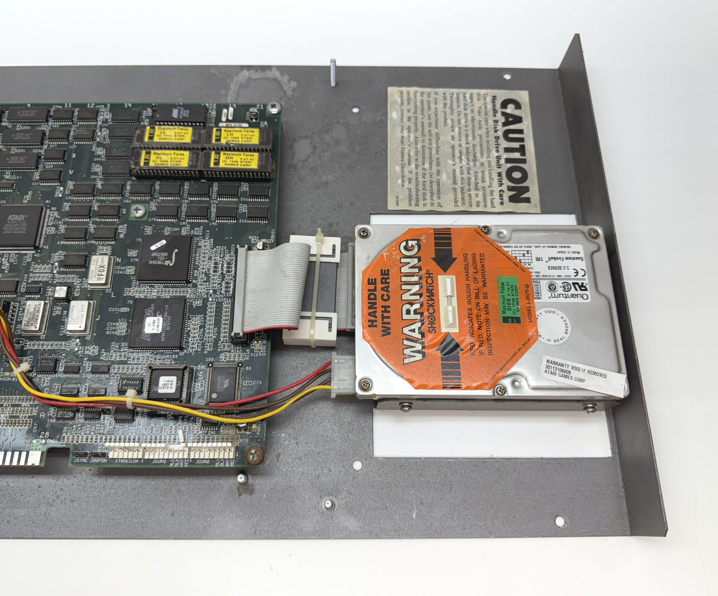Maximum Force Jamma Circuit Board, Working
