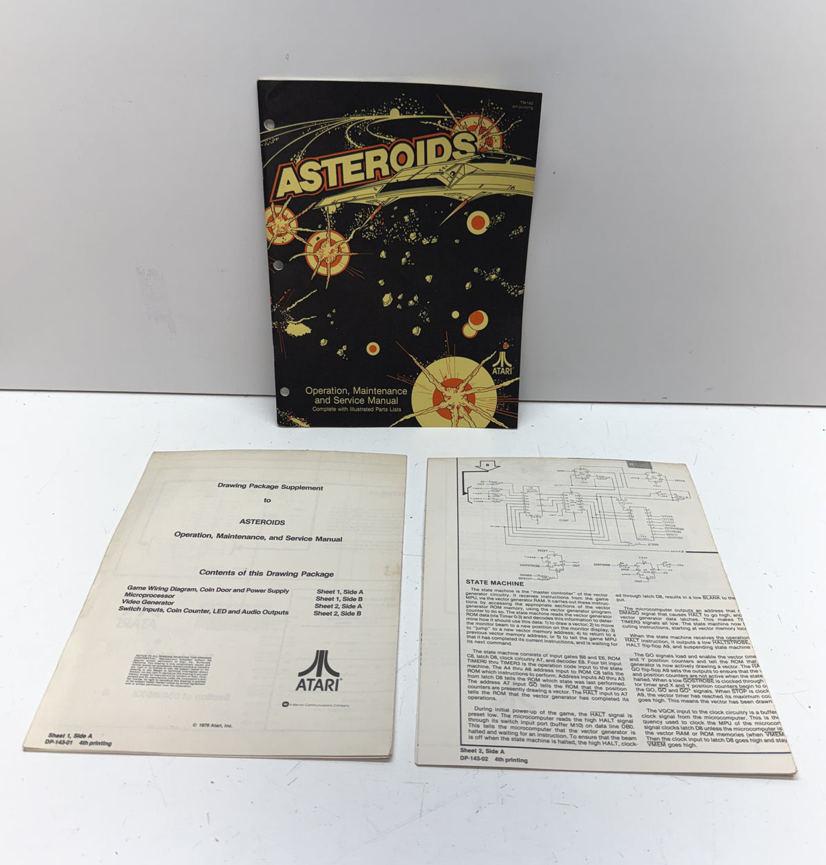 Asteroids Manual & Schematics