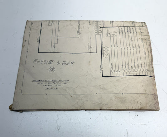 Pitch & Bat (Williams) Schematics
