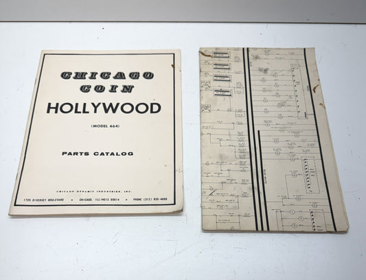 Hollywood (Chicago Coin) Schematics & Parts Catalog