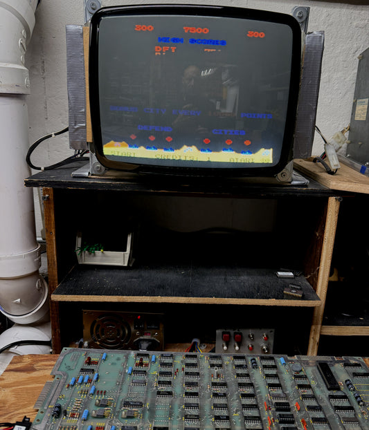 Missile Command Circuit Board, Works