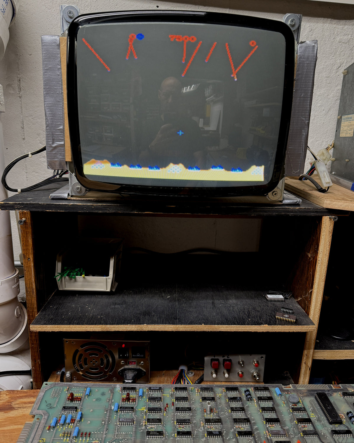 Missile Command Circuit Board, Works