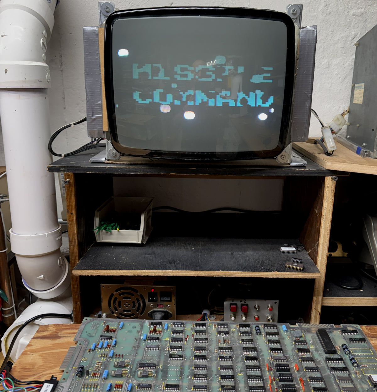 Missile Command Circuit Board, Works