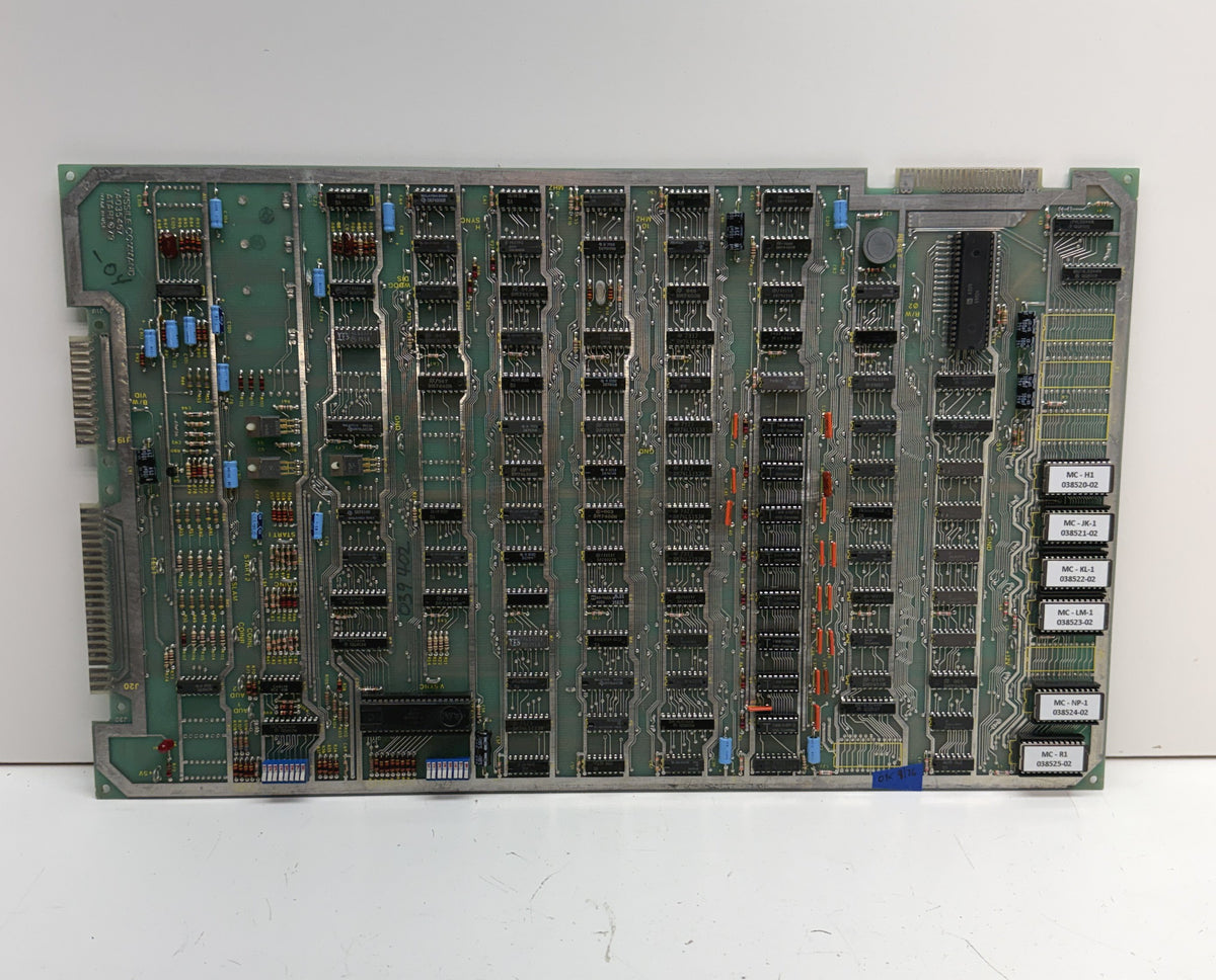Missile Command Circuit Board, Works