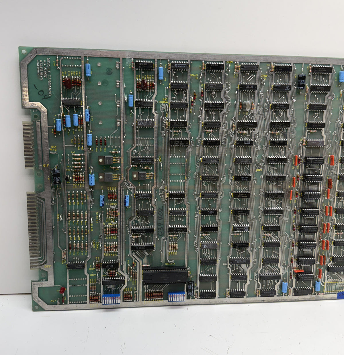 Missile Command Circuit Board, Works