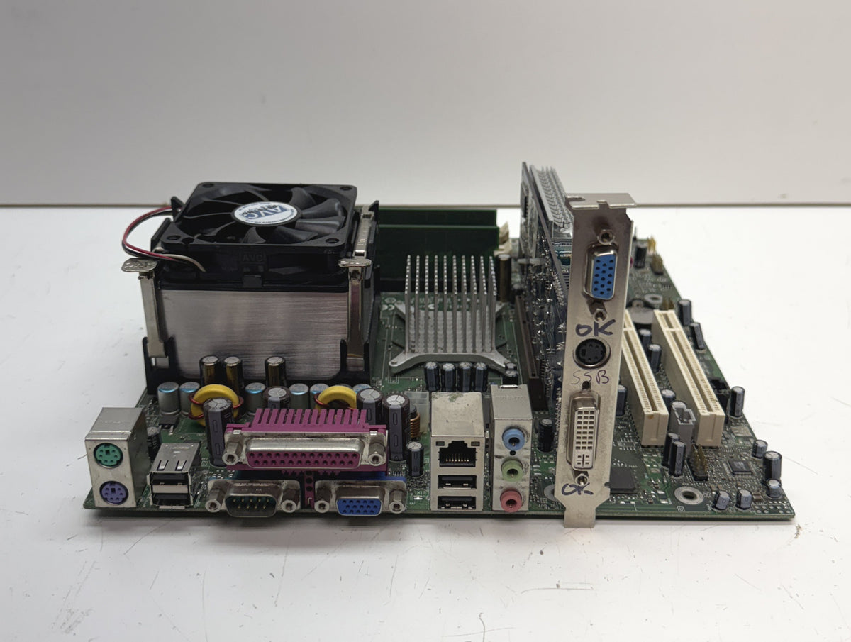 Silver Strike Bowling Nighthawk Computer Motherboard, Works