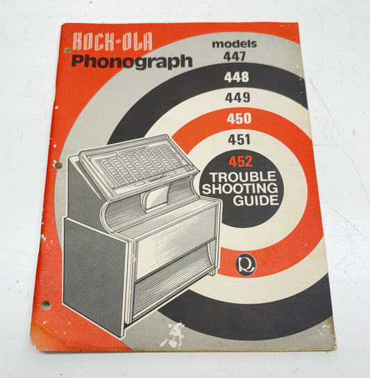 Rock-Ola 447-452 Troubleshooting Guide