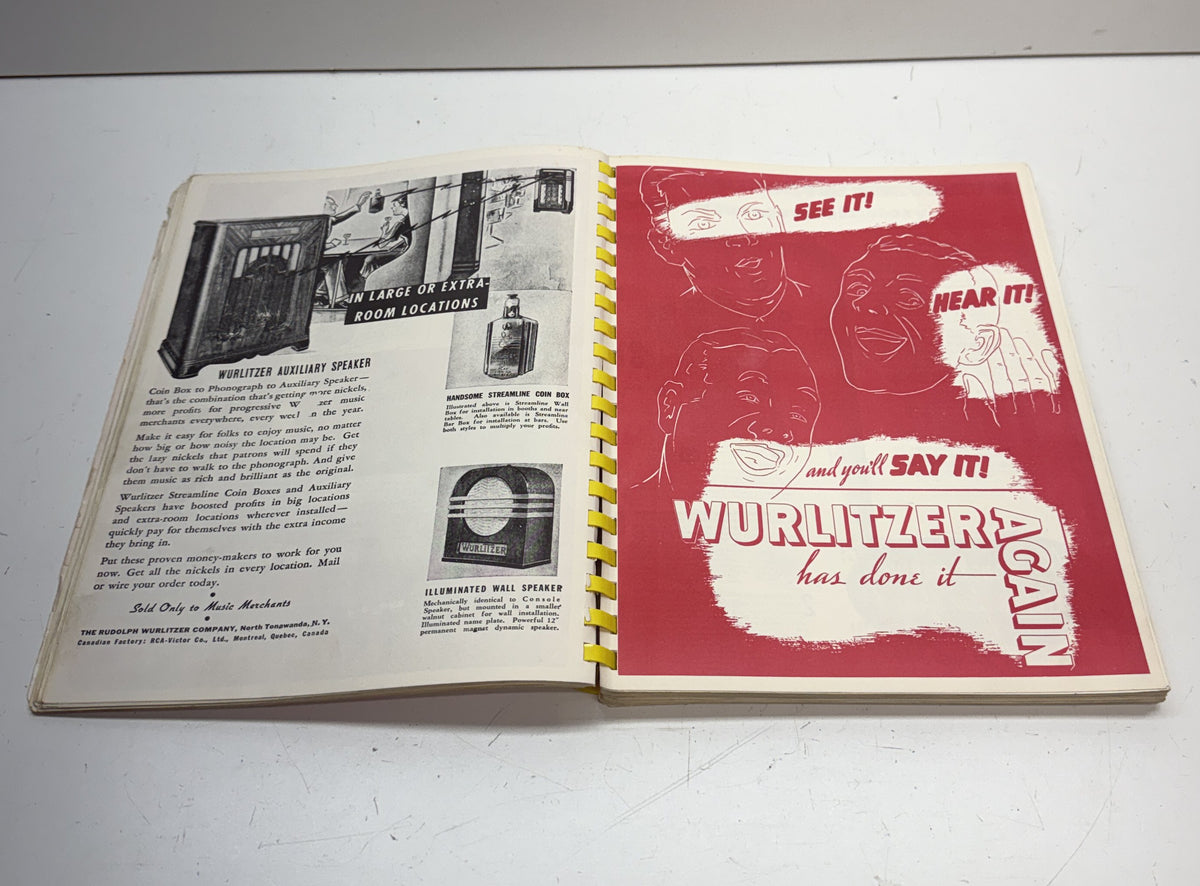 Wurlitzer Jukeboxes 1934-1974 Book by Frank Adams