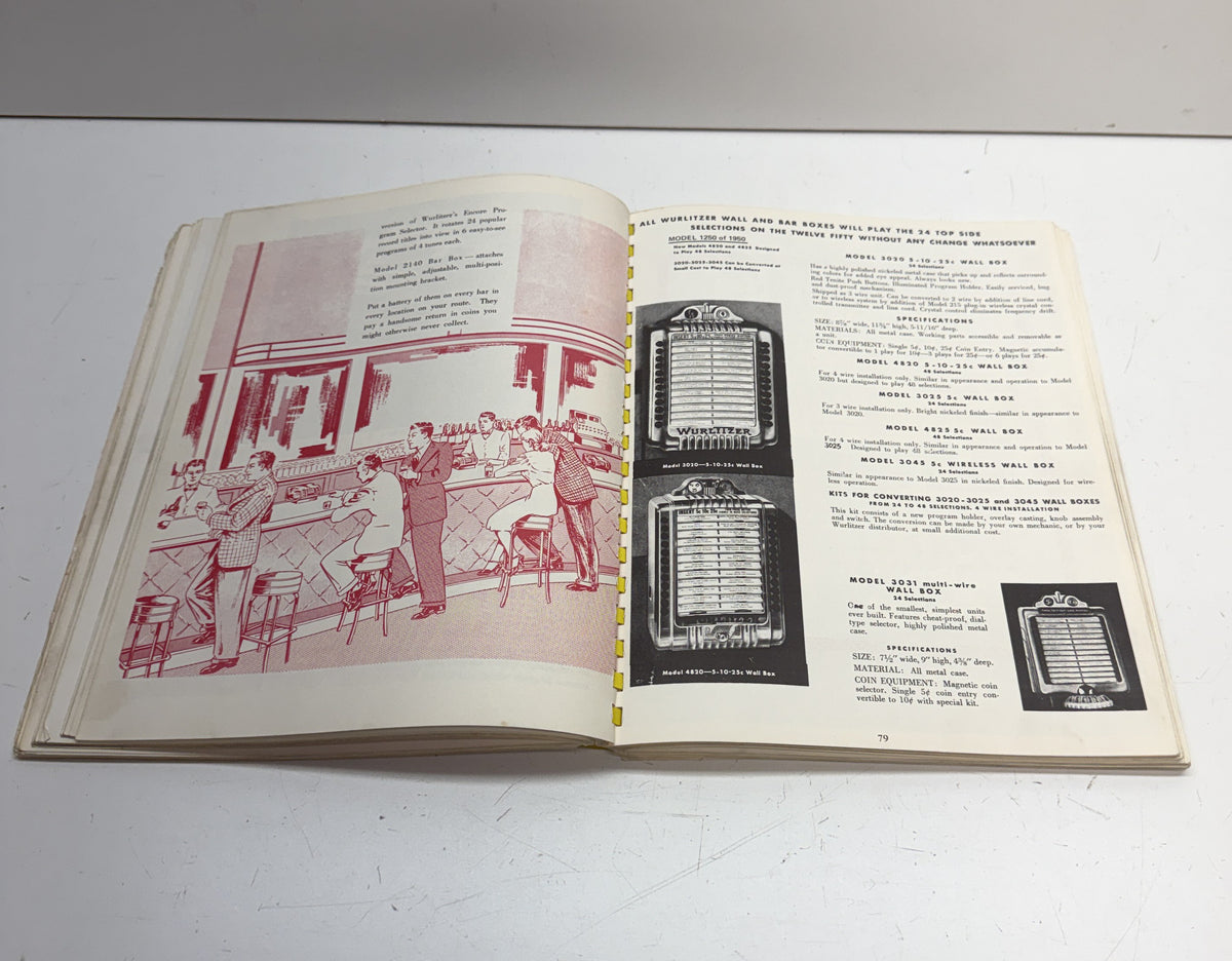 Wurlitzer Jukeboxes 1934-1974 Book by Frank Adams