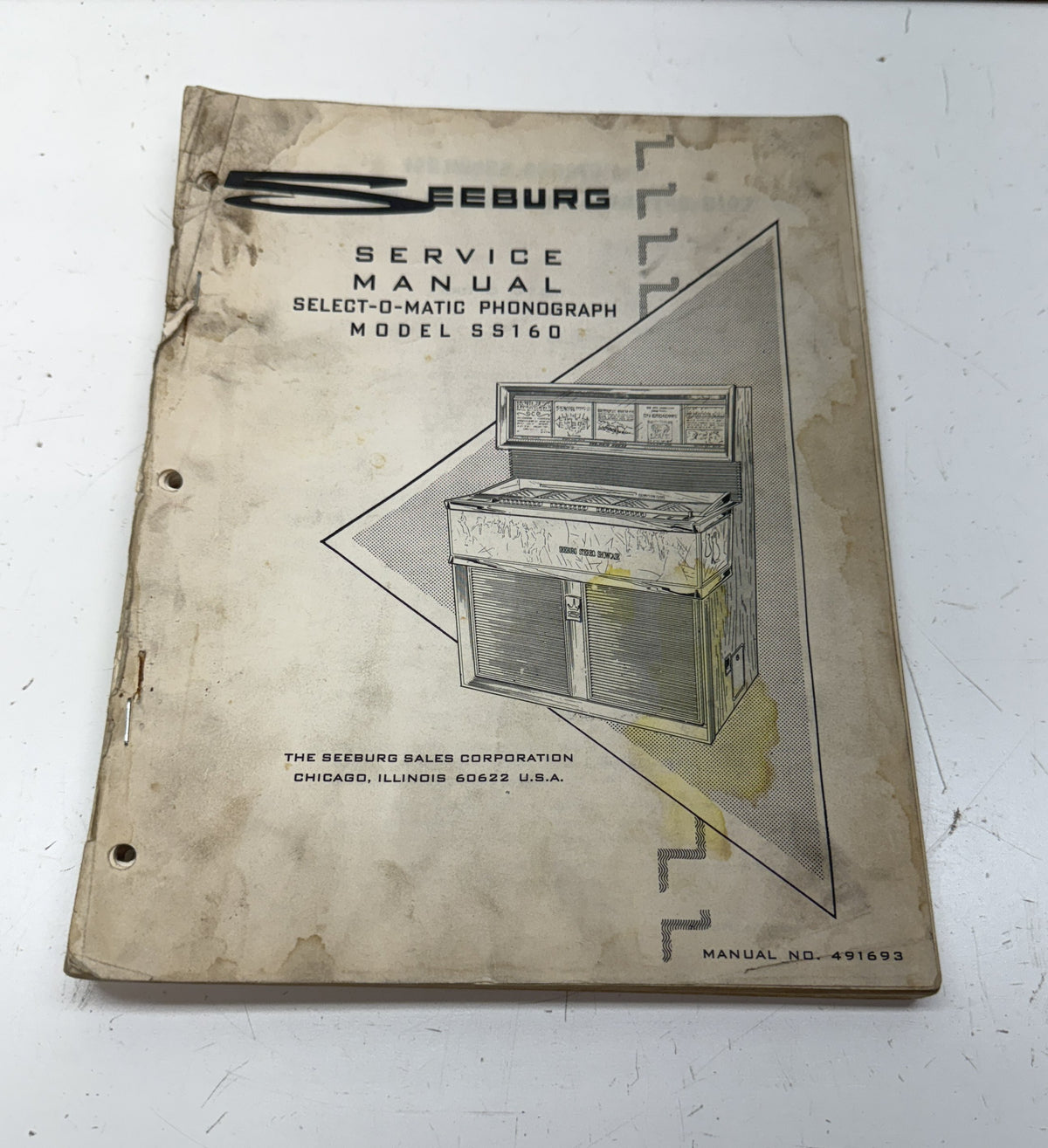 Seeburg SS160 Service Manual