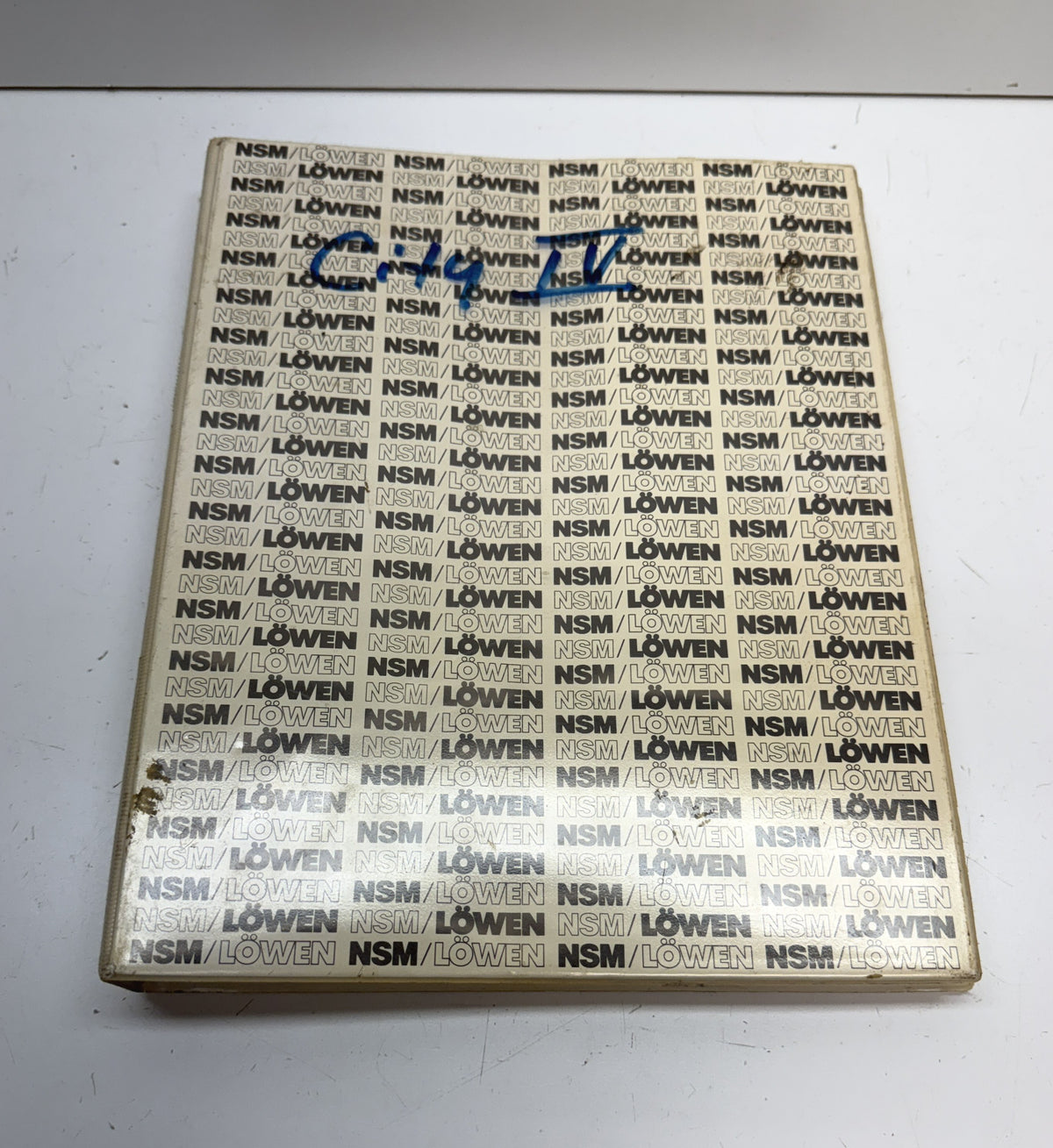 NSM City IV Service Binder