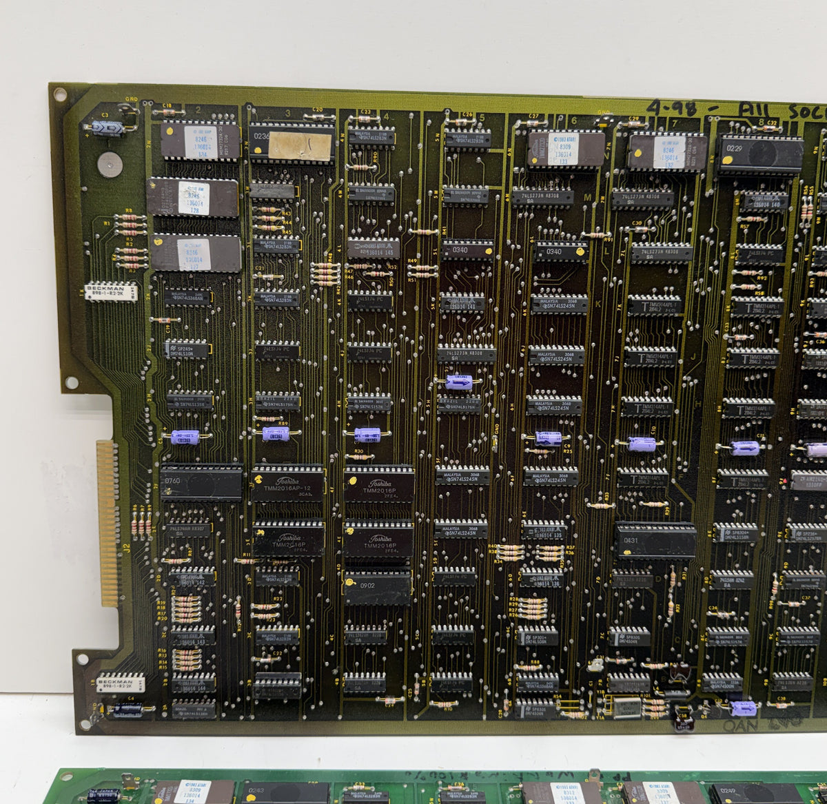 Pole Position Video Circuit Board x2, Untested