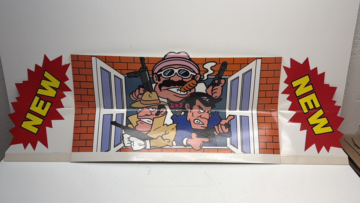 Hogan's Alley Cardboard Topper