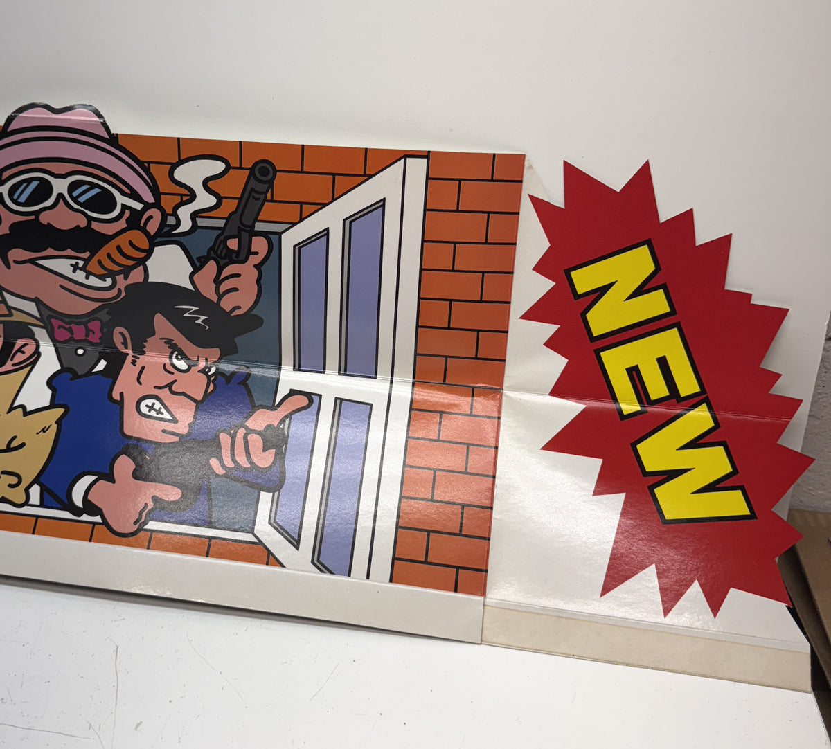 Hogan's Alley Cardboard Topper
