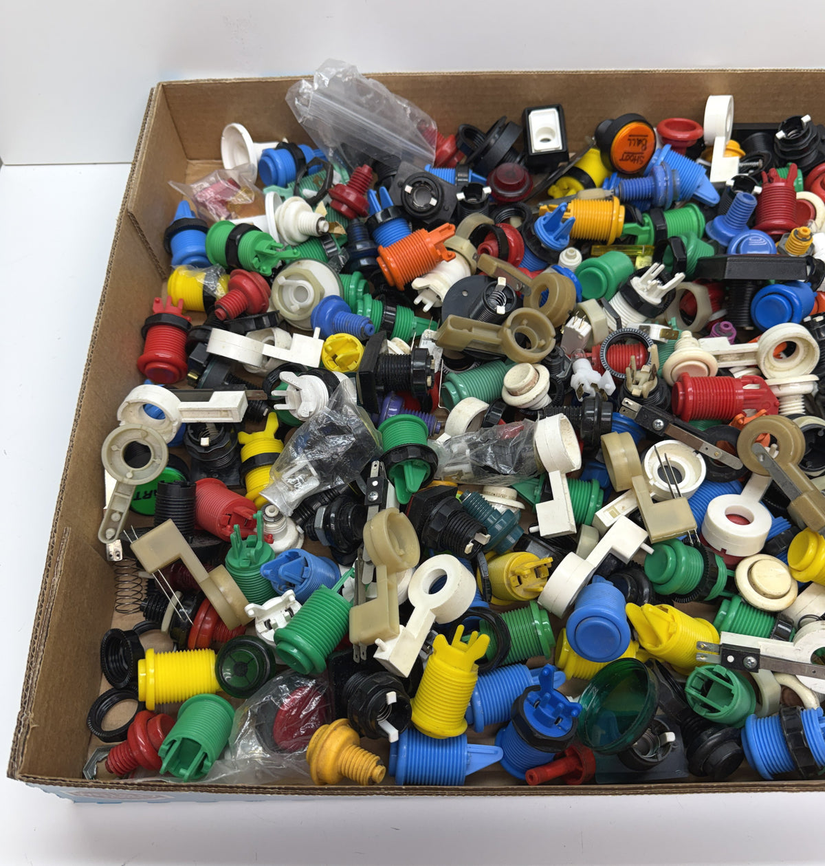 Huge Assorted Arcade Button Lot