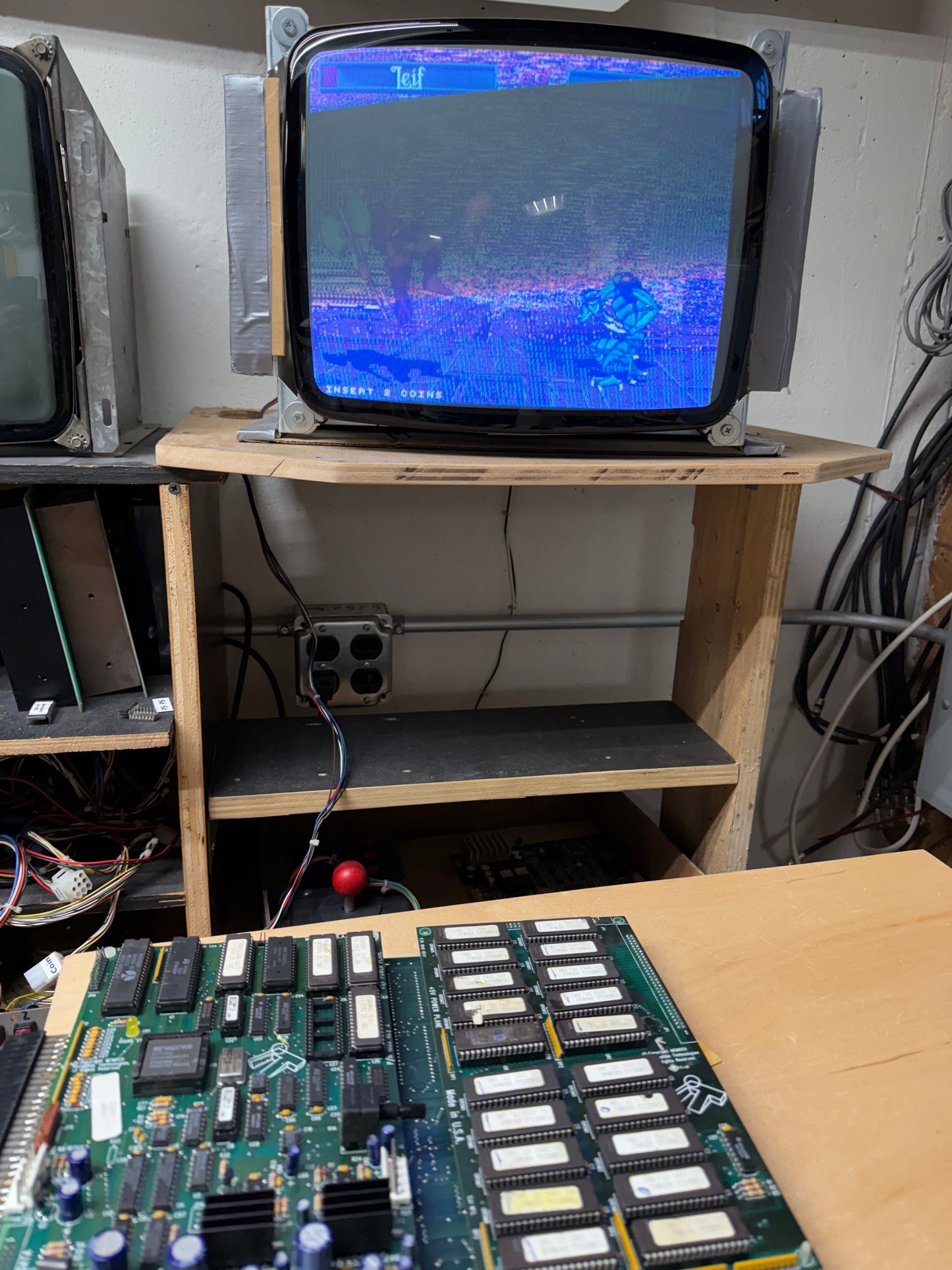 Time Killers Circuit Board, Video Issues