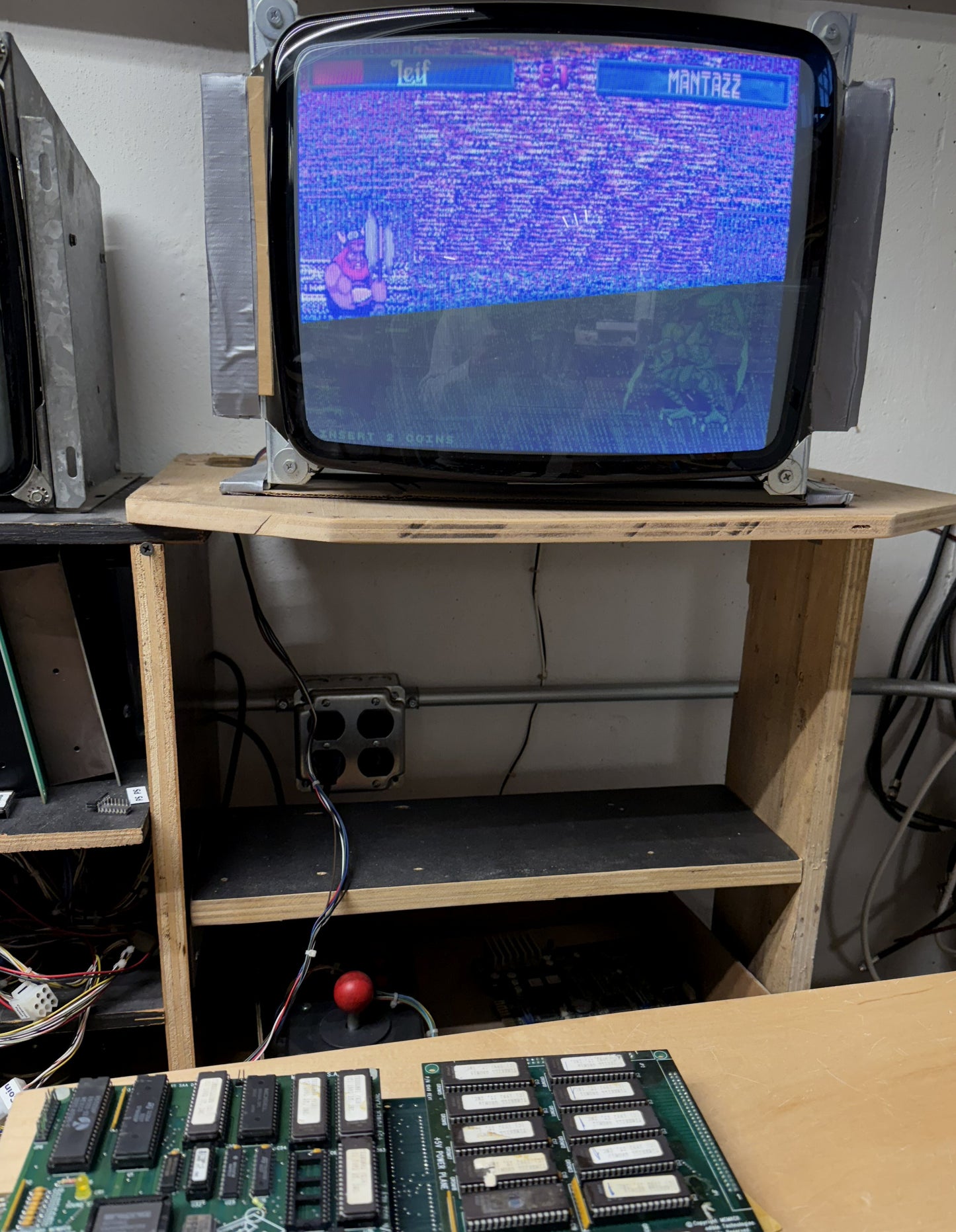 Time Killers Circuit Board, Video Issues