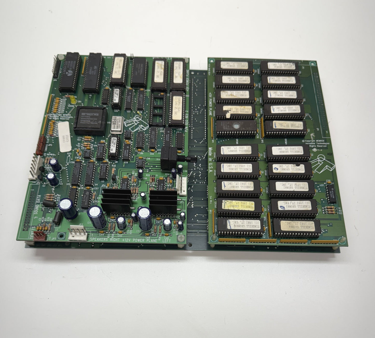 Time Killers Circuit Board, Video Issues