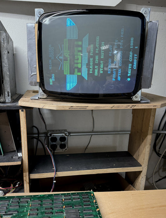 Slap Fight (Alcon) Aftermarket Circuit Board, Plays, Video Issues