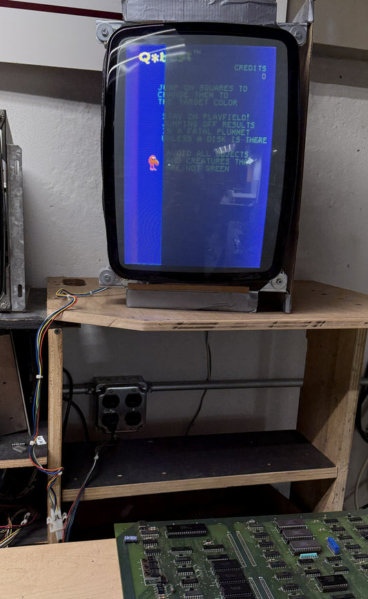 Q*bert CPU Board, Working