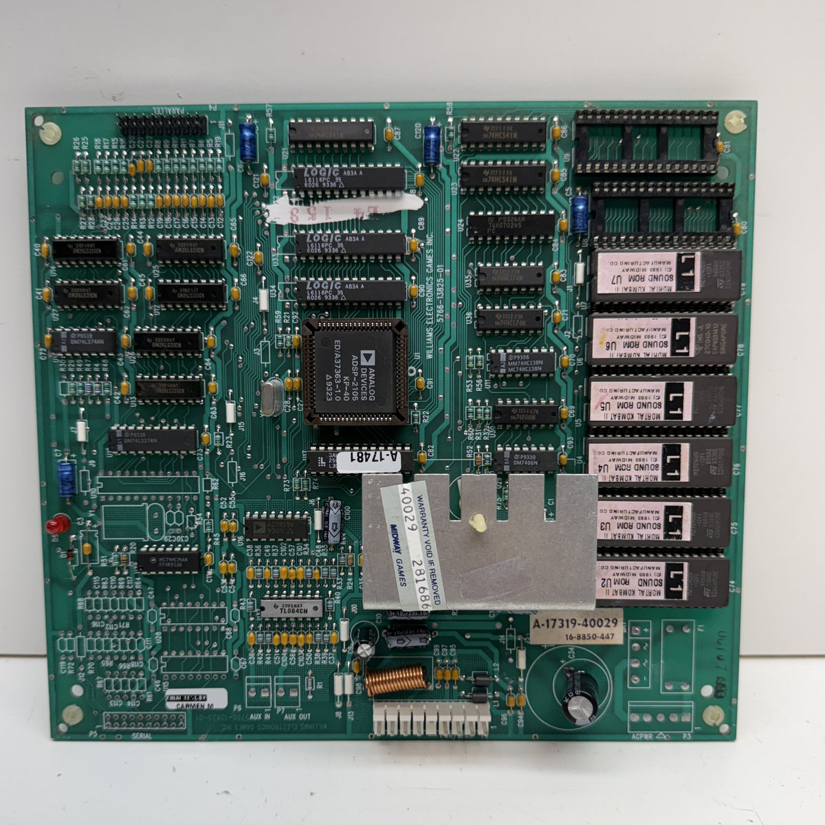 Mortal Kombat II Sound Board, Works, Recapped