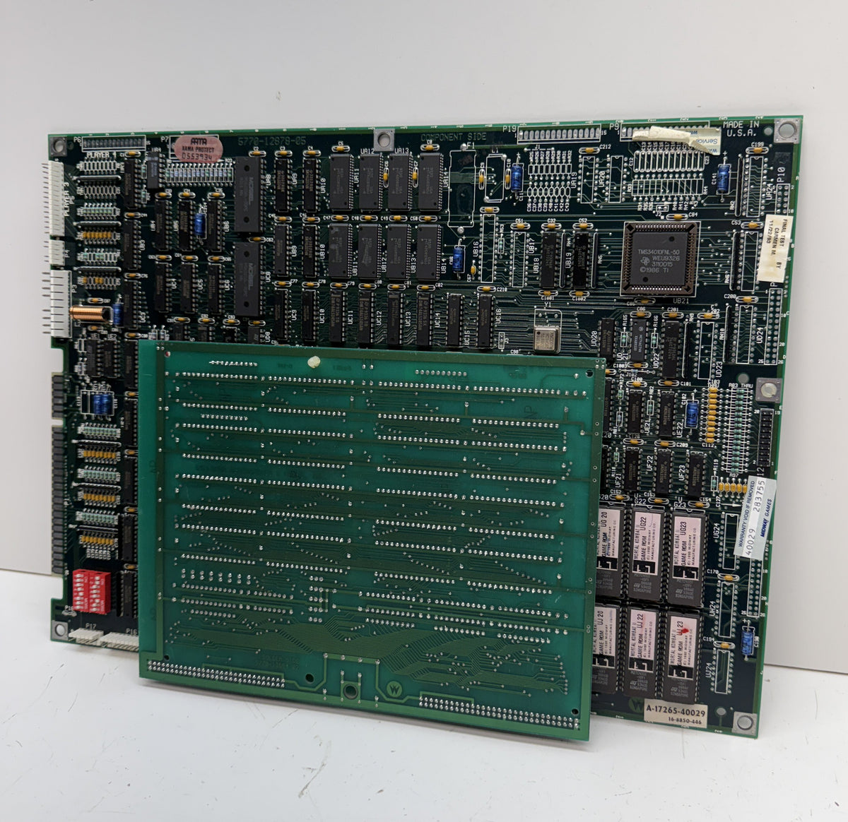 Mortal Kombat II CPU Board for Repair