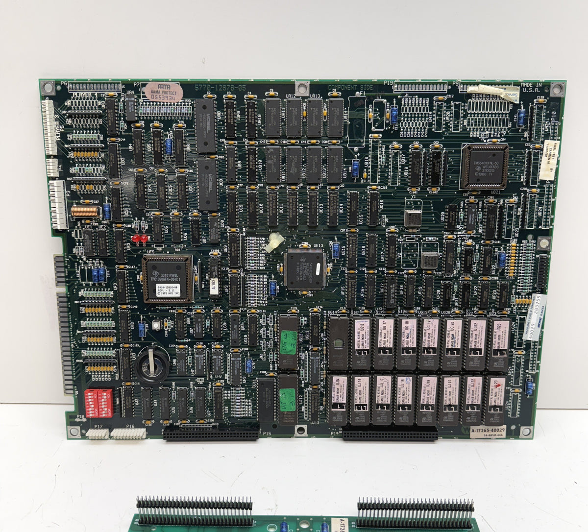 Mortal Kombat II CPU Board for Repair