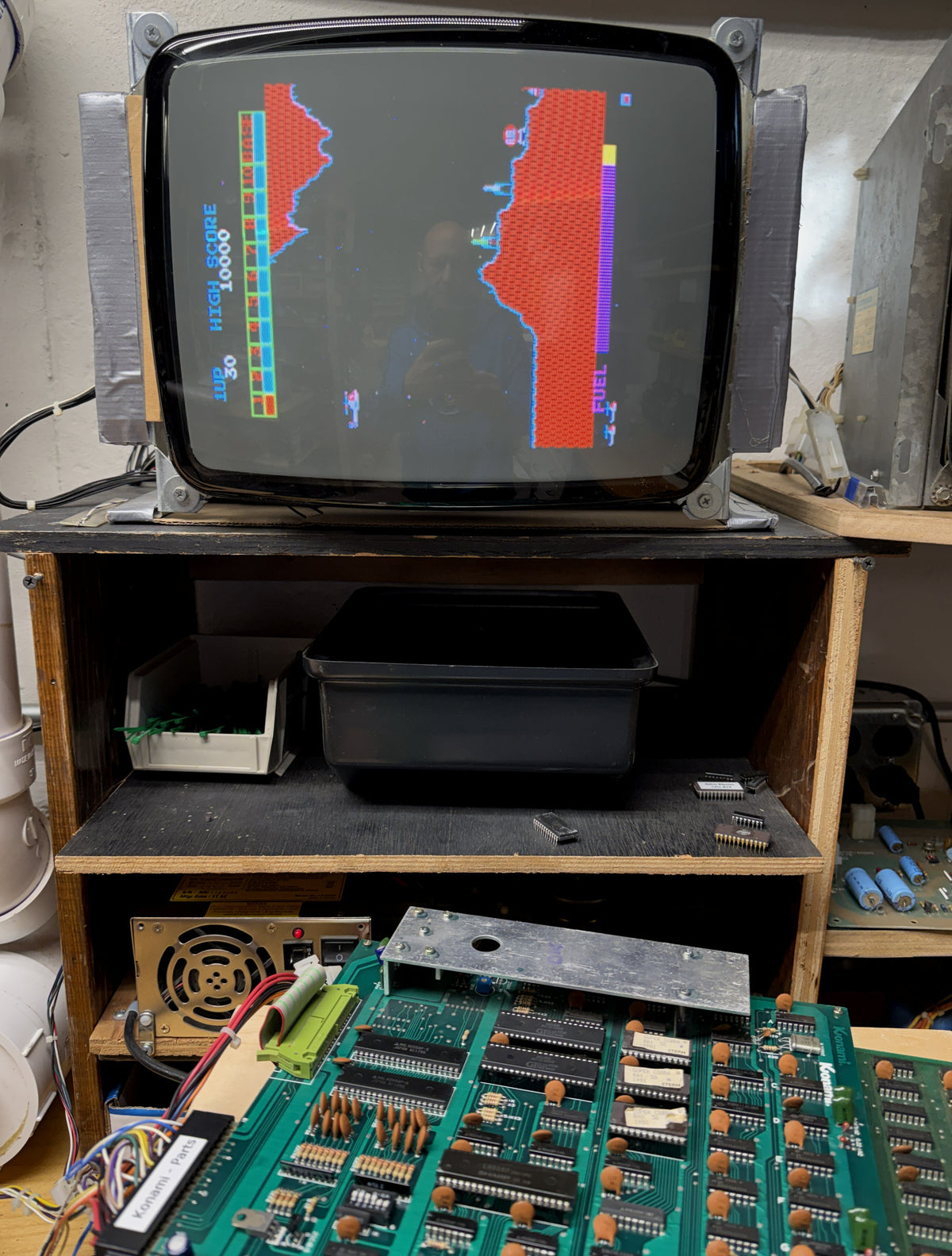 Super Cobra Arcade Board, Works