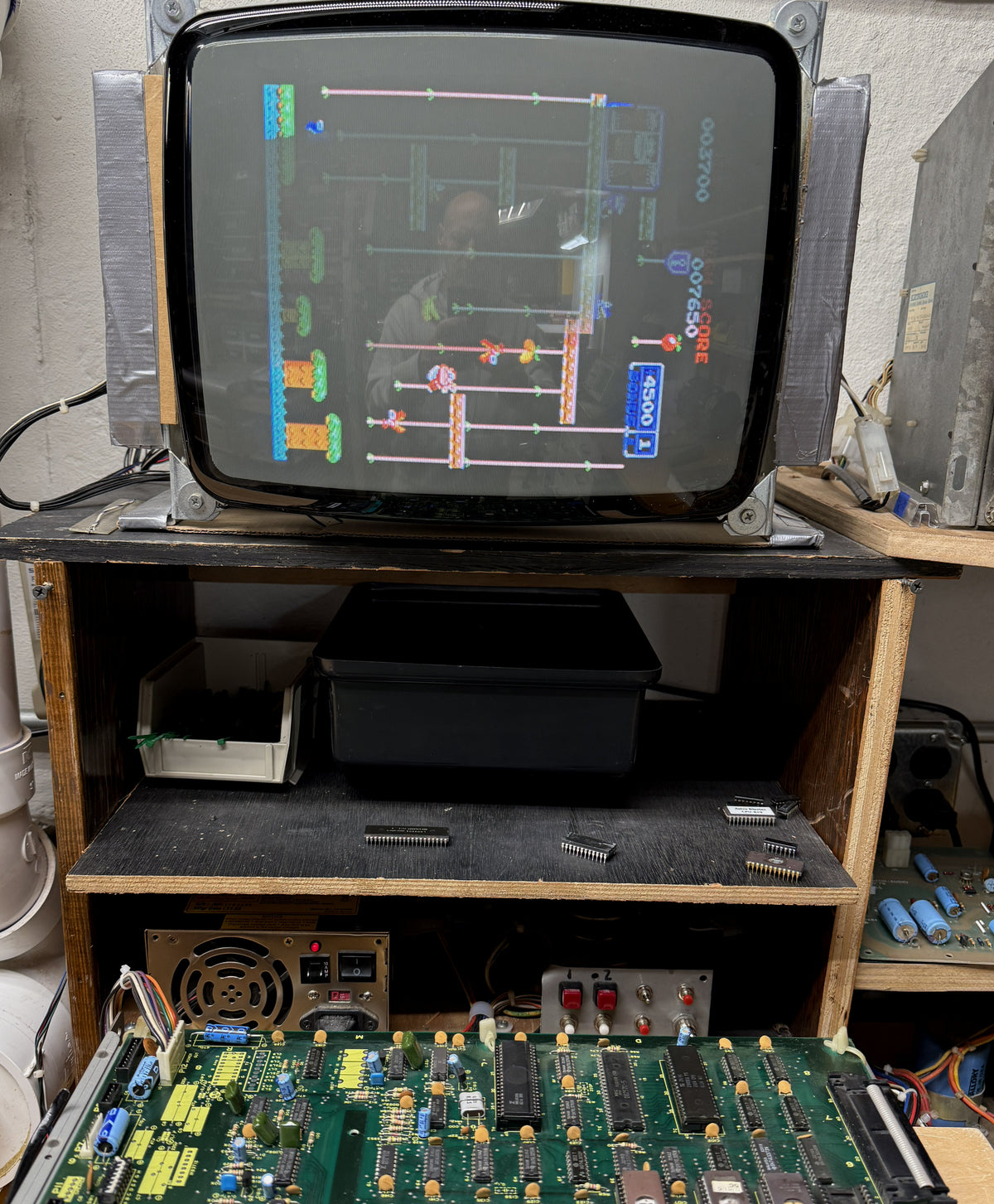 Donkey Kong Junior Circuit Board, Works