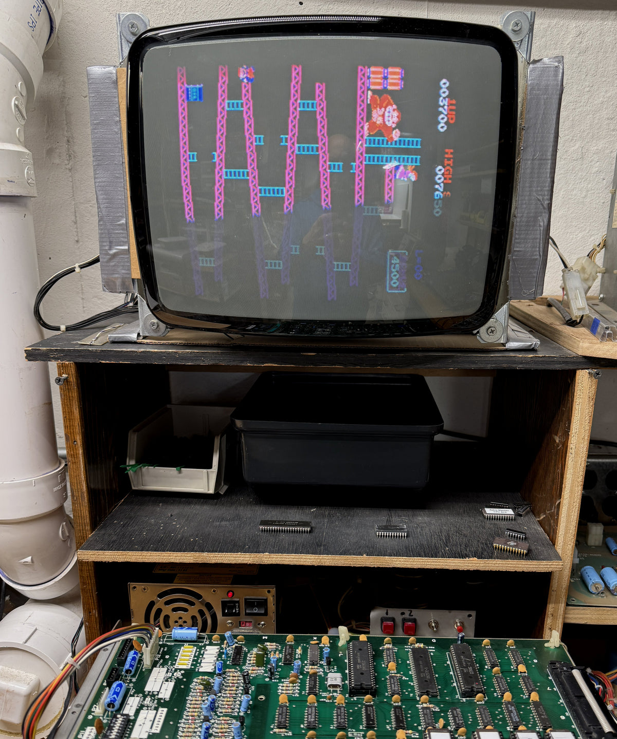 Donkey Kong Circuit Board, Working