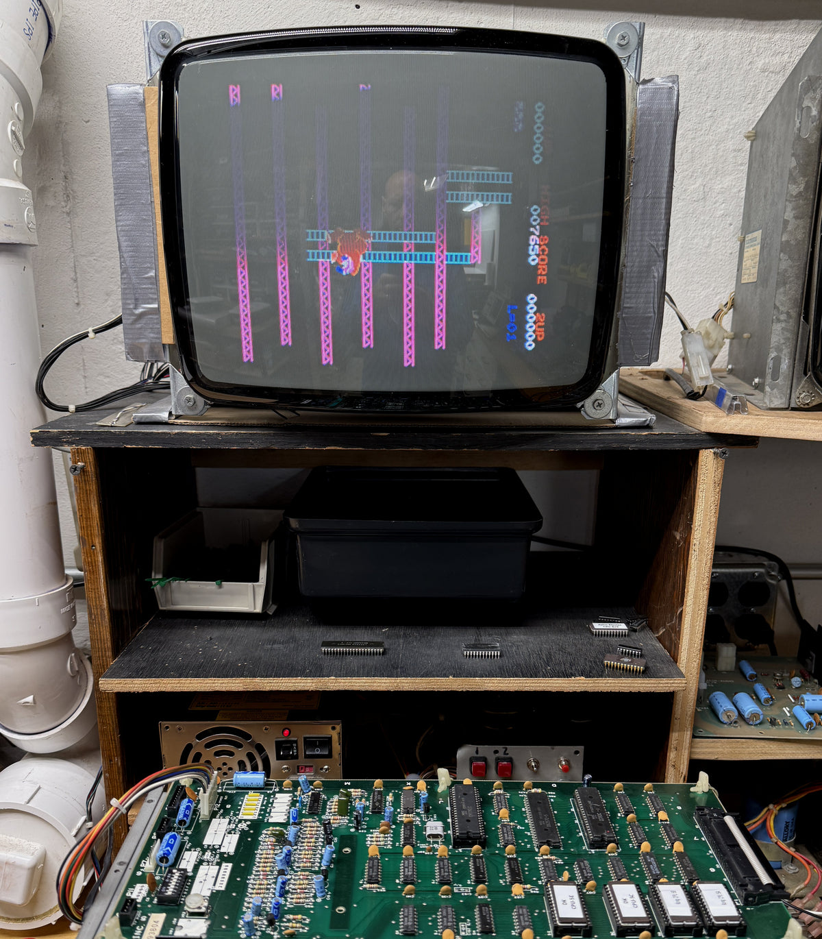 Donkey Kong Circuit Board, Working