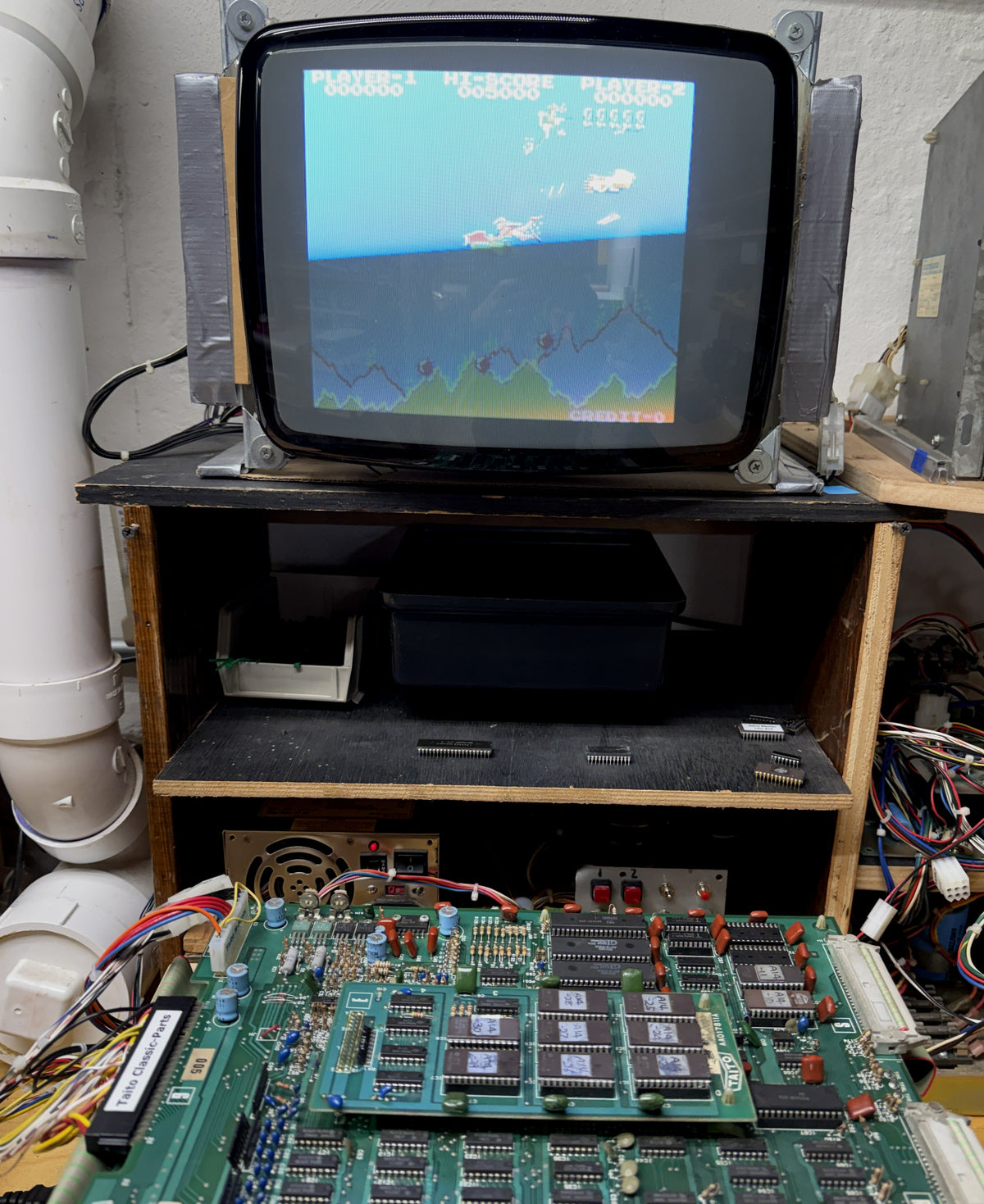 Sea Fighter Poseidon Circuit Board, Working