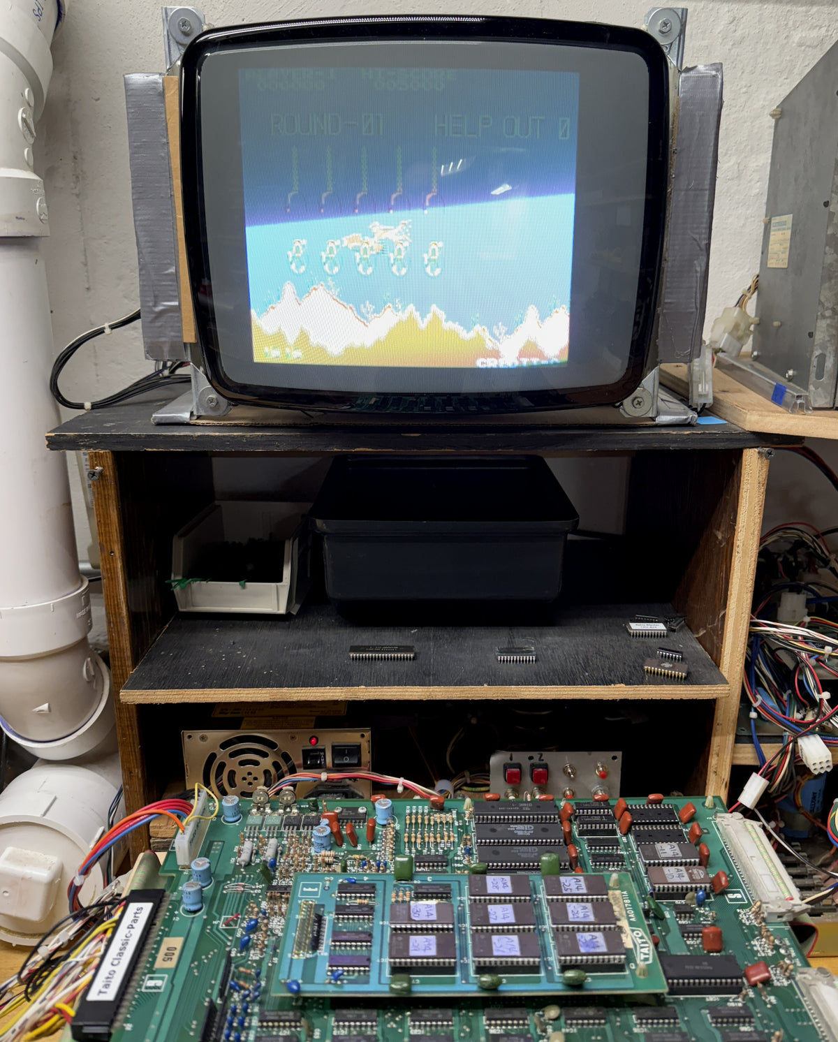 Sea Fighter Poseidon Circuit Board, Working