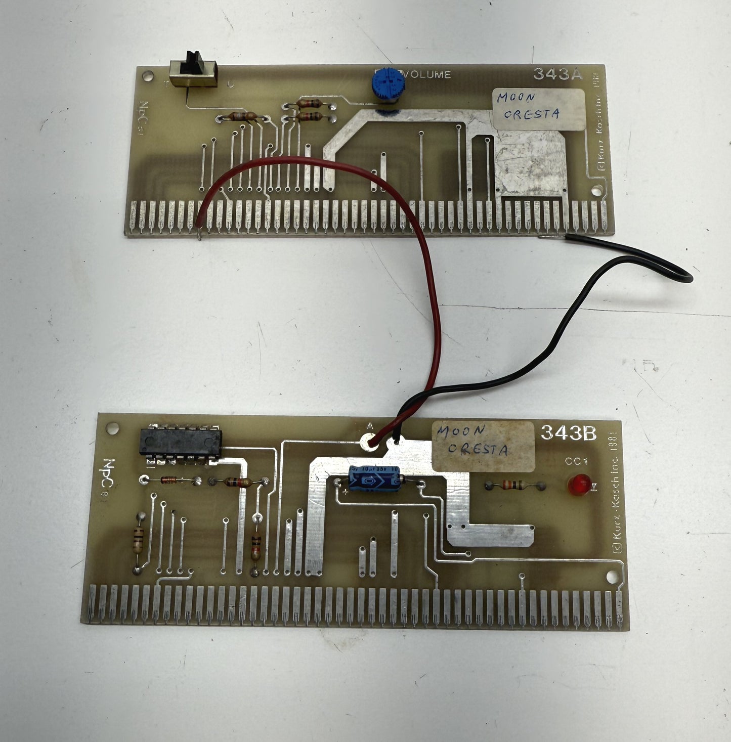 Moon Cresta Kurz-Kasch Test Rig Adapter (343A and 343B)