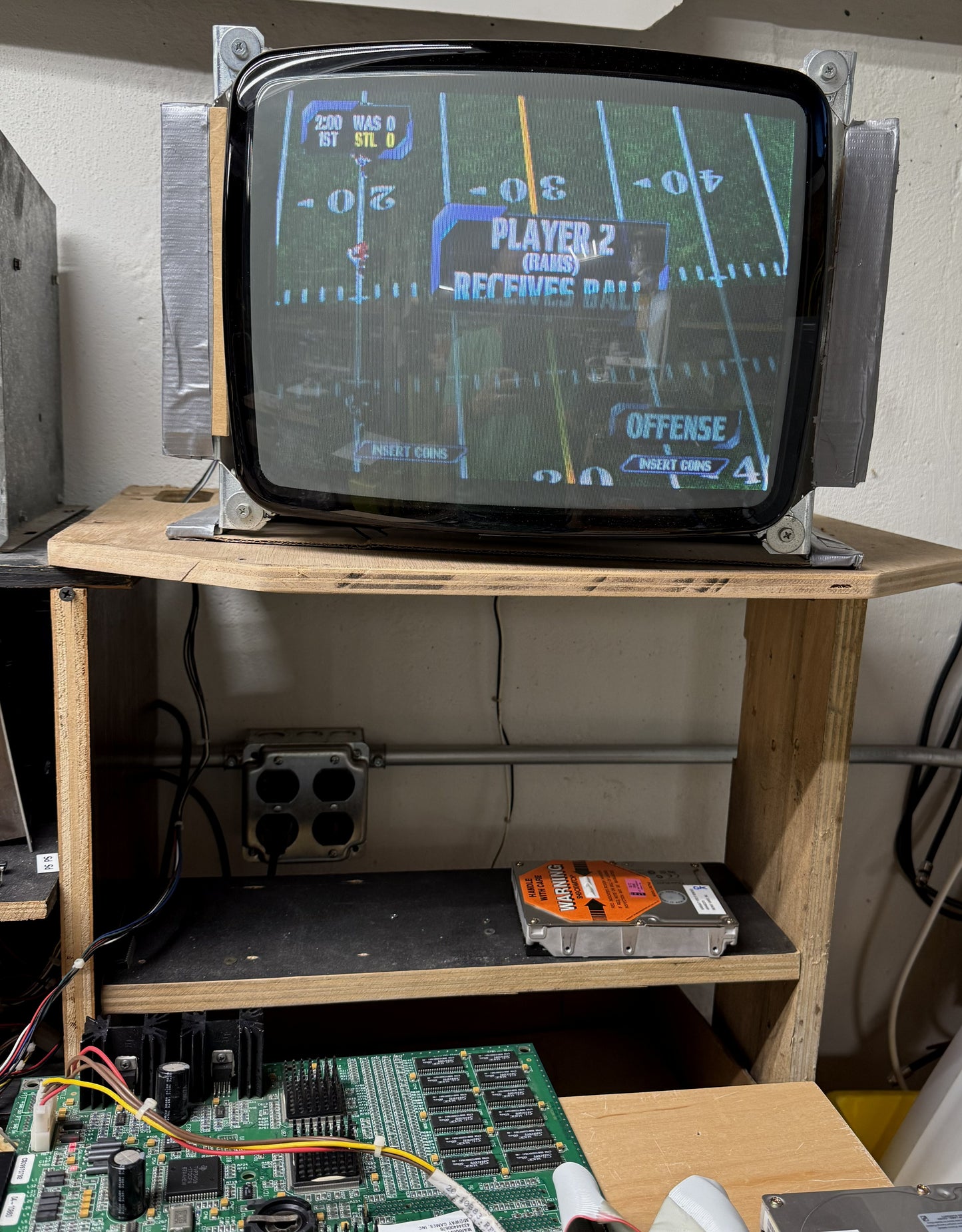 NFL Blitz '99 Jamma Circuit Board, Working (No Hard Drive)