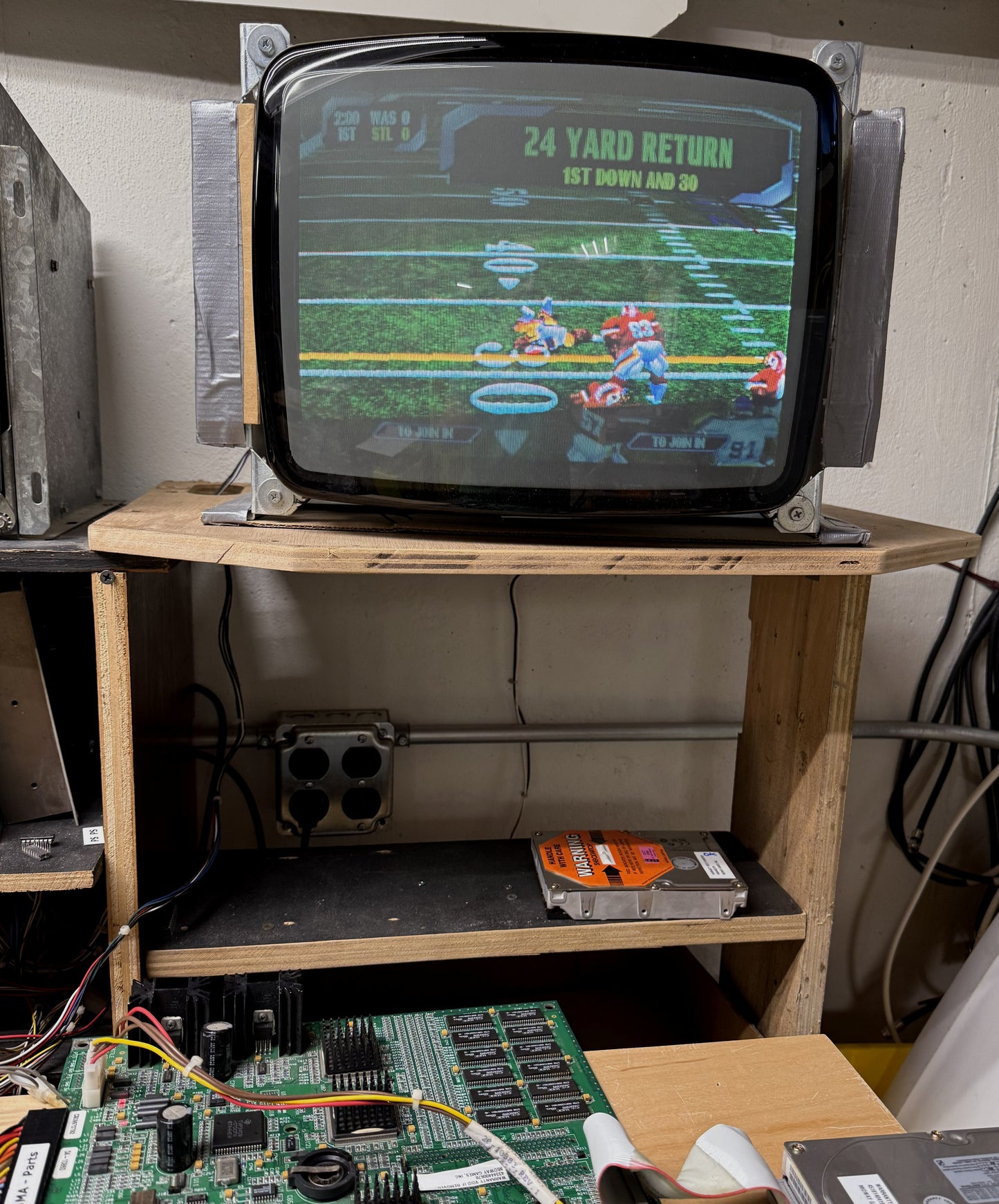 NFL Blitz '99 Jamma Circuit Board, Working (No Hard Drive)