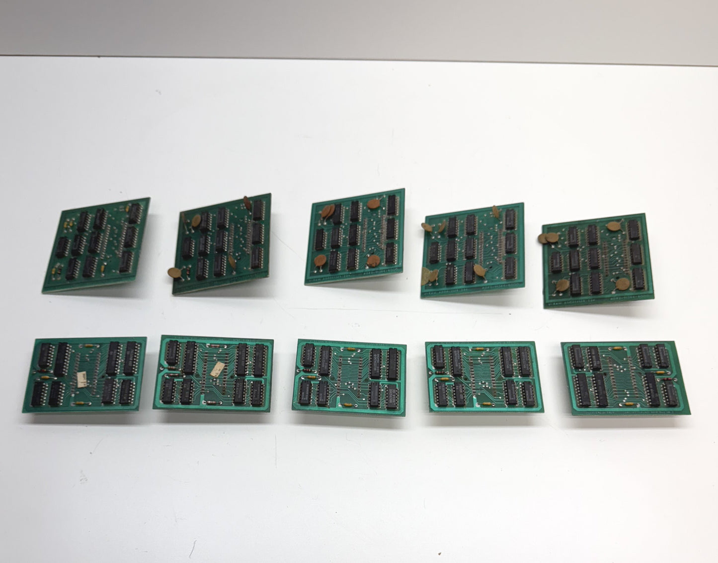 Pac-Man Z-80, V-RAM Satellite Board Lot x 10
